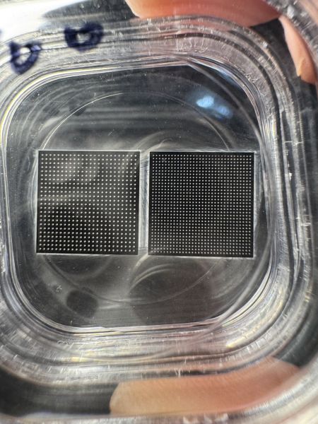 أعمدة SiC الدقيقة